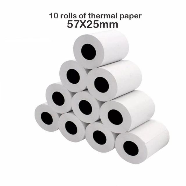 Bluetooth-Compatible Mini Thermal Printer