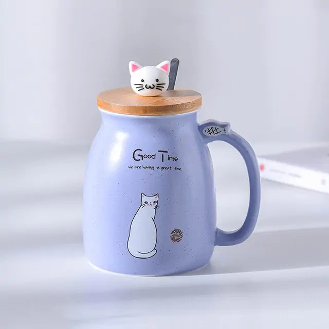 Cat Mug - 450ml Ceramics