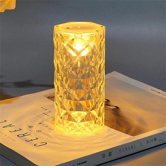 Nordic Crystal Table Lamp