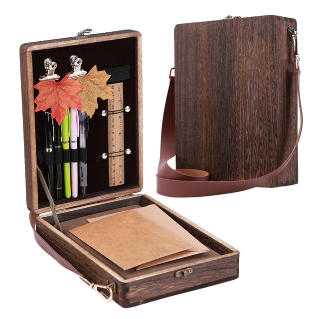 Messenger Wood Box