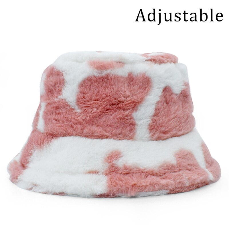 Winter Faux Fur Bucket Hats