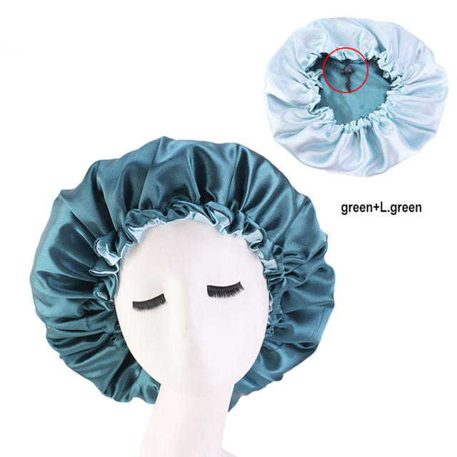 Women Satin Sleeping / Shower Cap