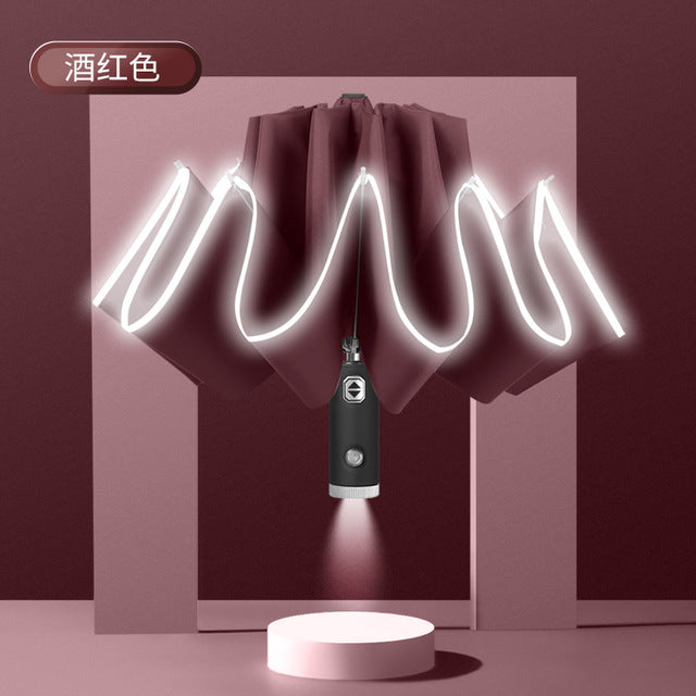 Automatic Umbrella with light