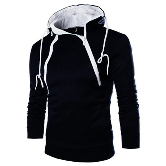 Men's High Neck Hoodies