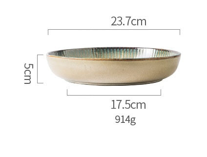 ANTOWALL Japanese Ceramic Plates & Rice Bowl