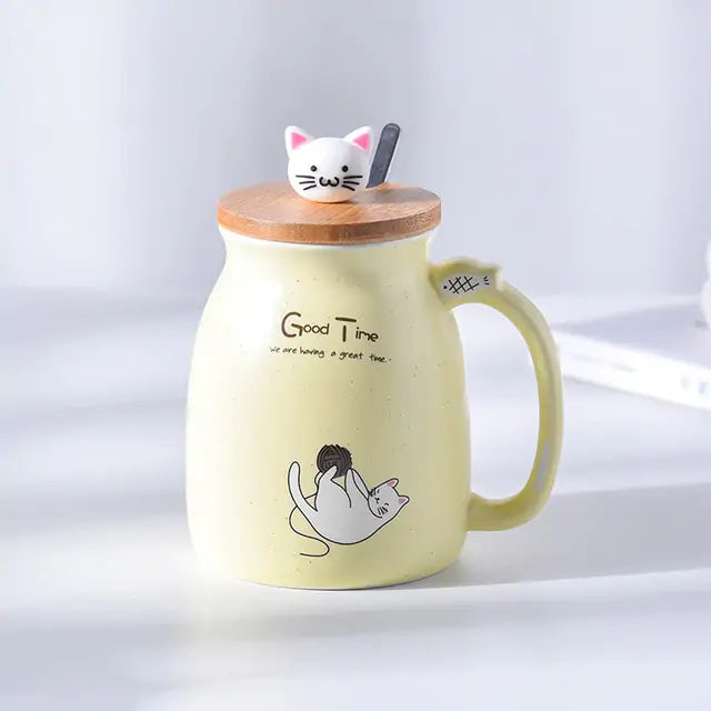 Cat Mug - 450ml Ceramics