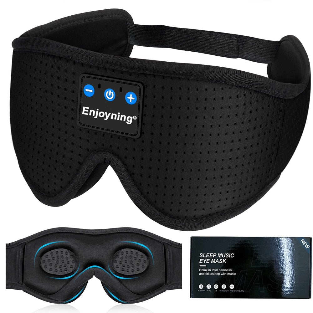 Smart Sleep Eye Mask - Plays Music