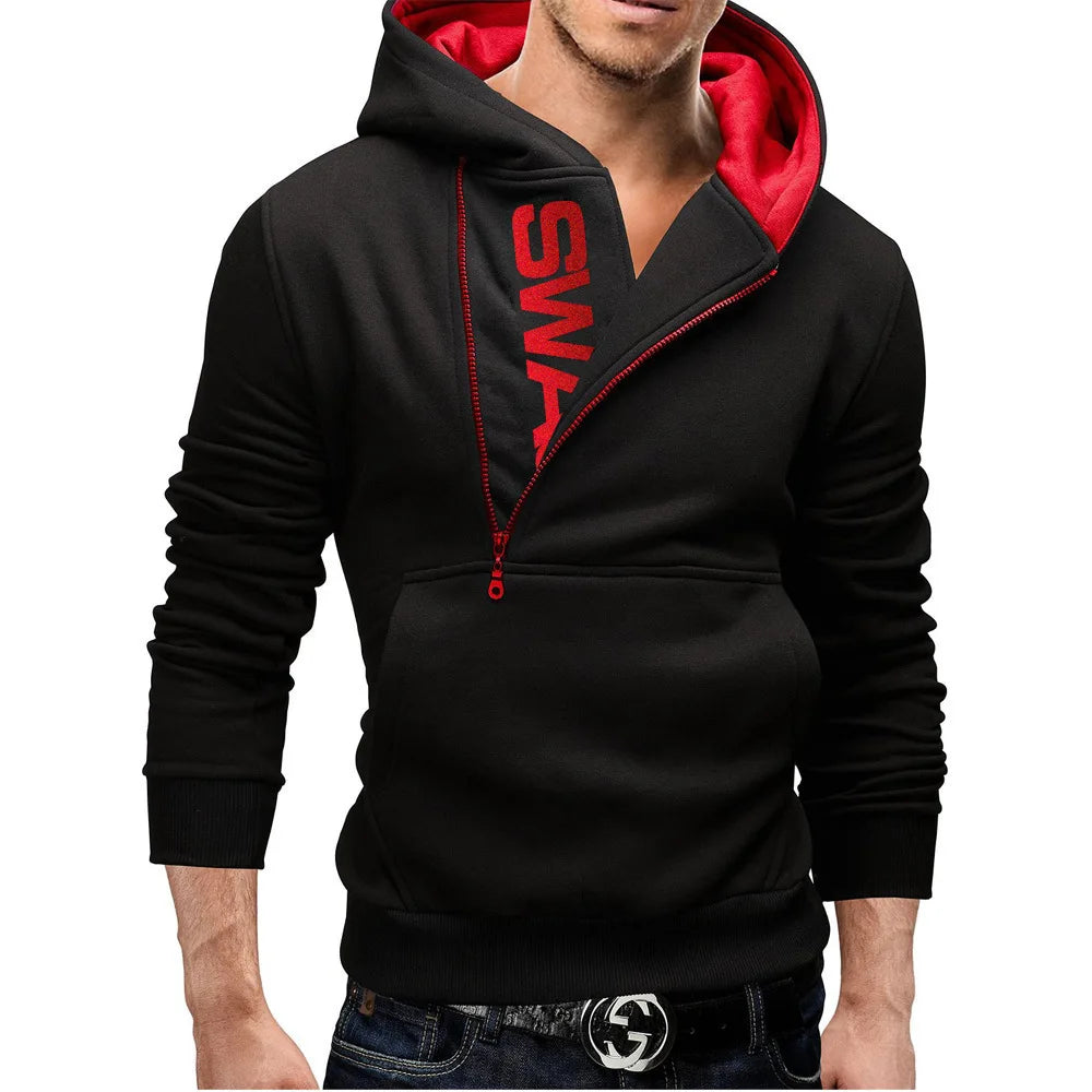 Men's High Neck Hoodies