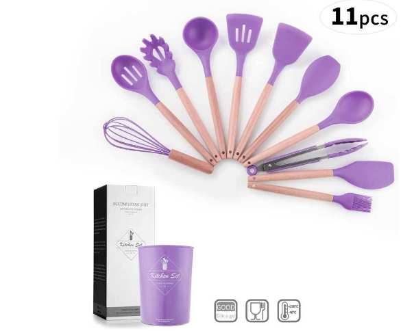 Non Stick 12pcs Spatulas And Spoons Set