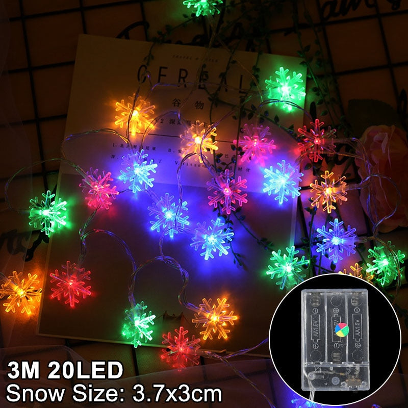 LED Christmas Hanging Lights Décor