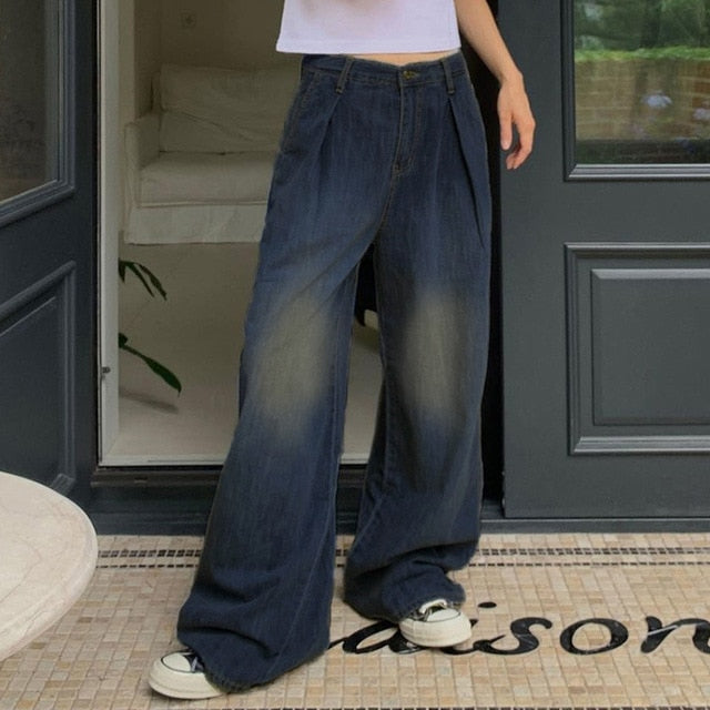 Low Waist Women's Cargo and Denim Pants