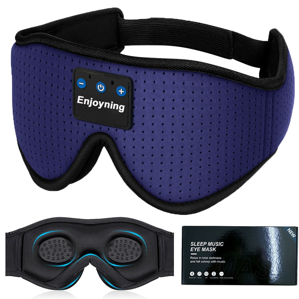 Smart Sleep Eye Mask - Plays Music