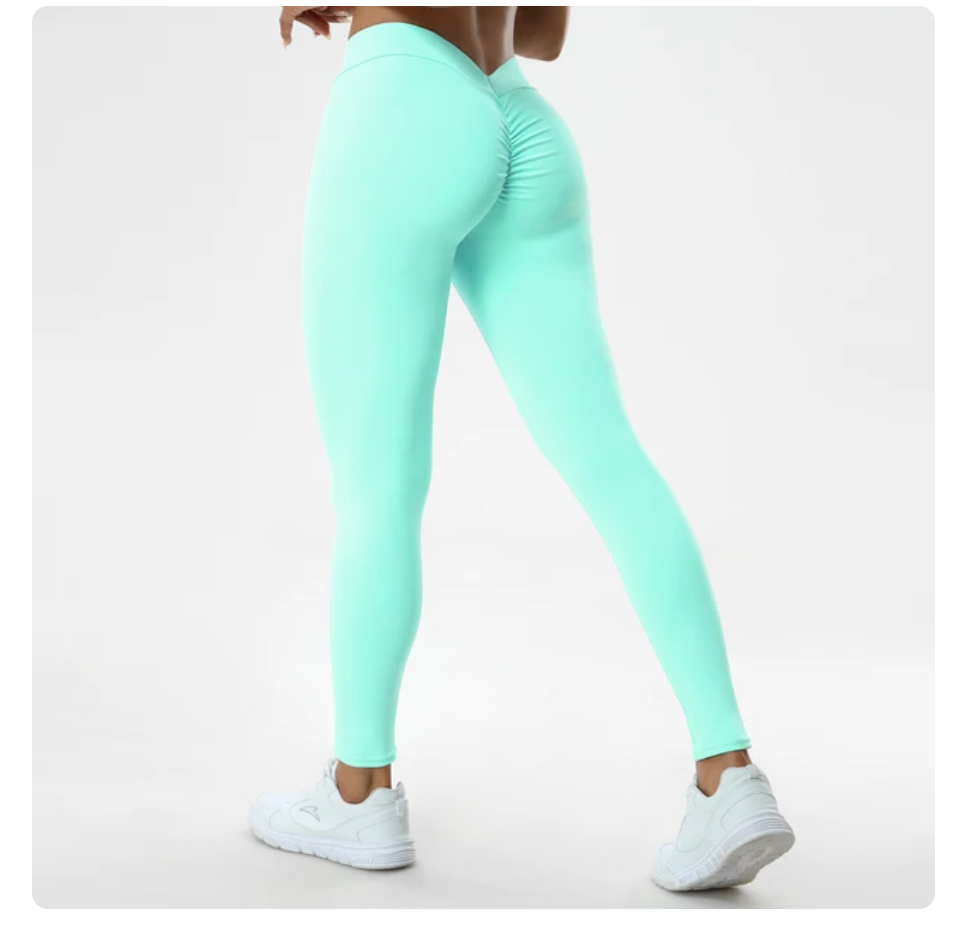 Women’s Yoga V-Shaped High Waist Leggings