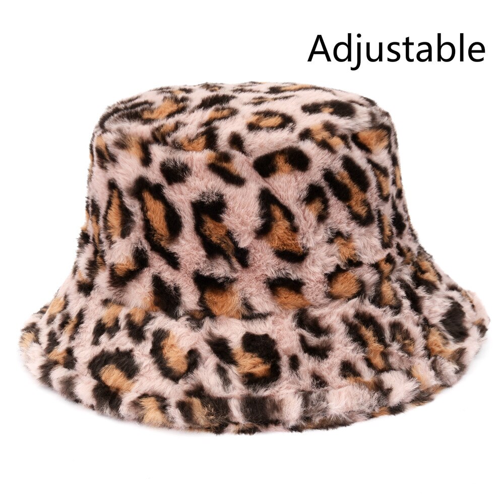 Winter Faux Fur Bucket Hats