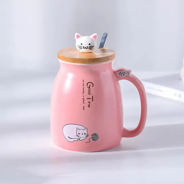 Cat Mug - 450ml Ceramics