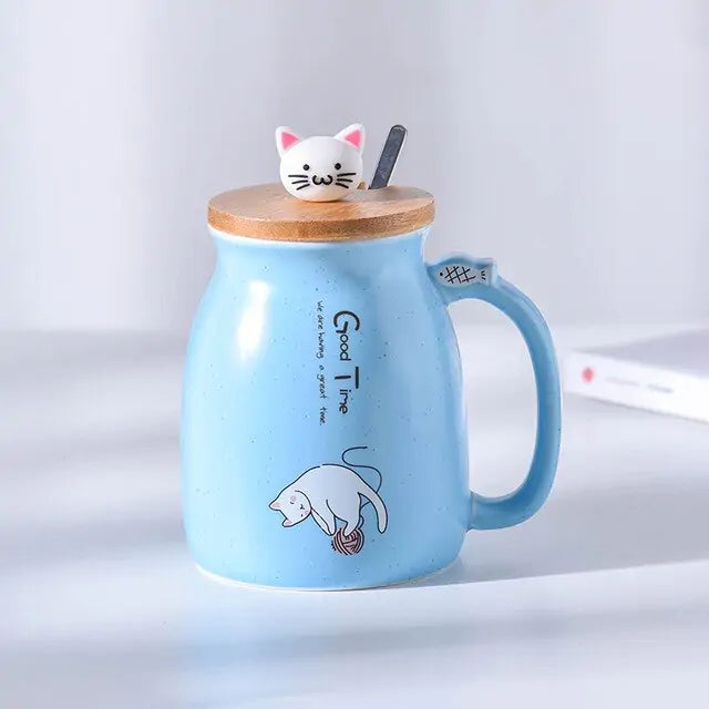 Cat Mug - 450ml Ceramics