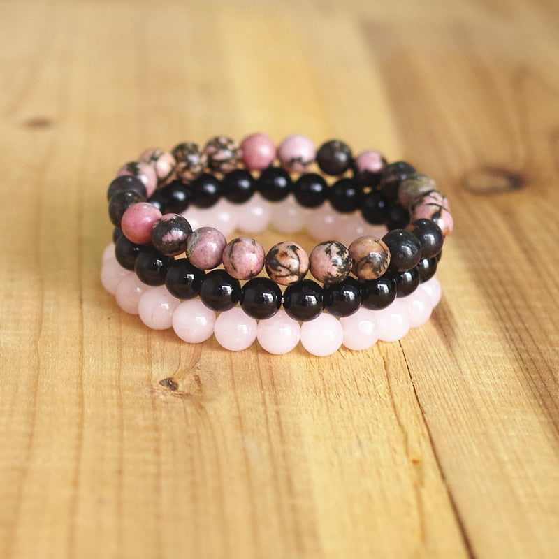 Madame, Monsieur Natural Stone Bracelet Set