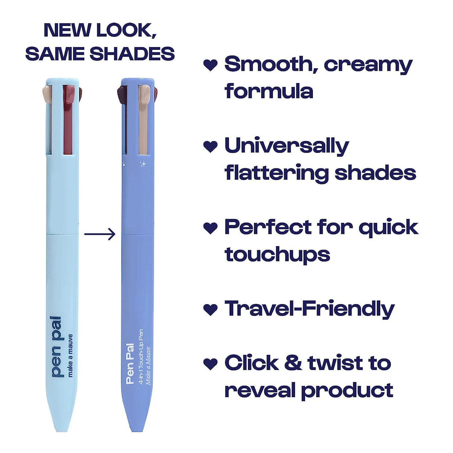 High Gloss 4 in 1 Eye & Lip Makeup Pen