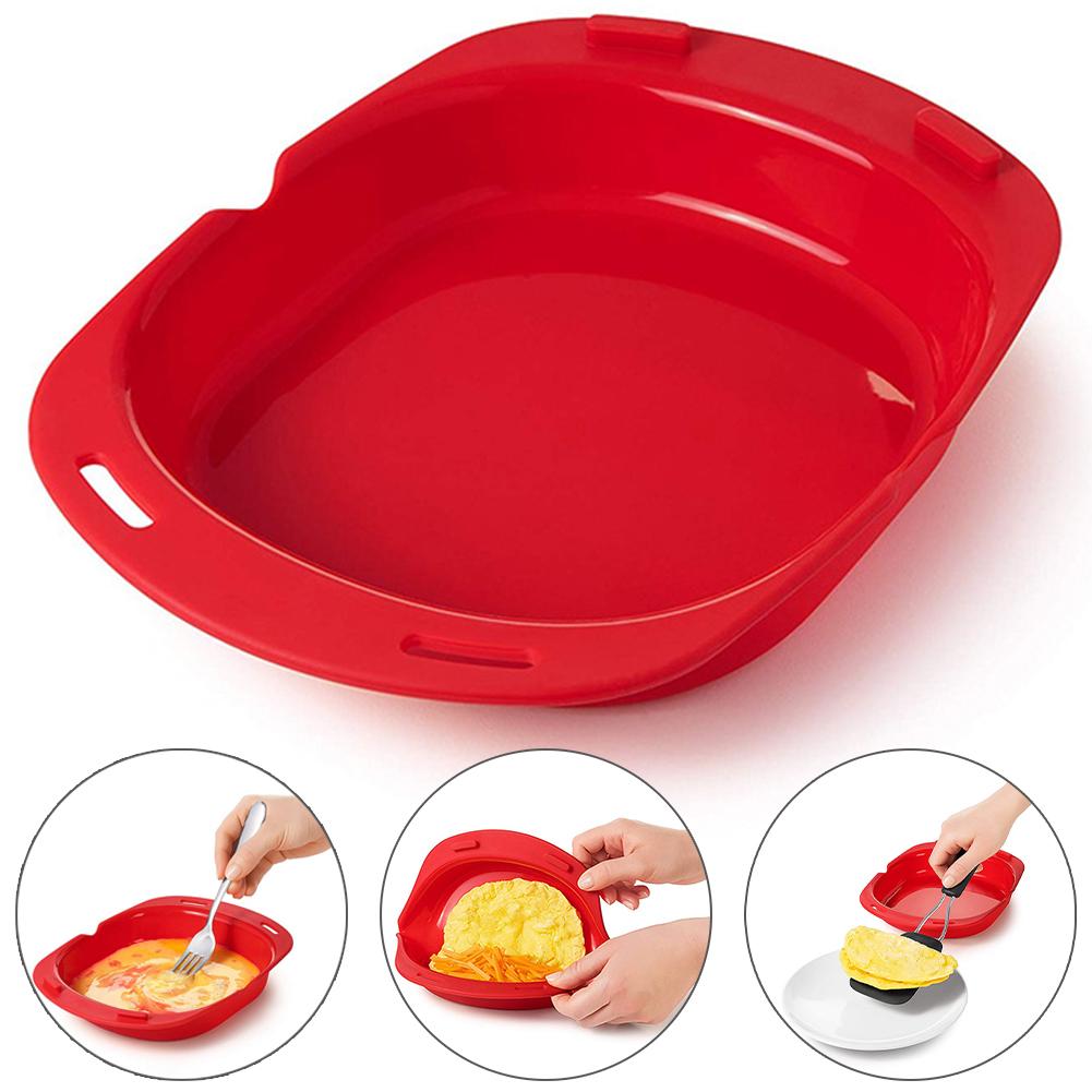 Microwave Oven Silicone Omelette Mold Tool