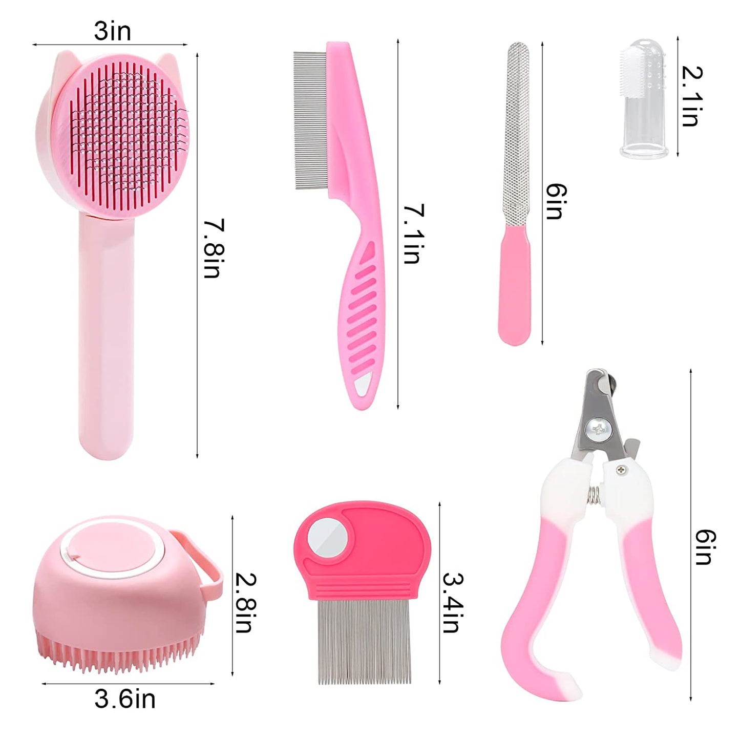 Pet Hair Grooming Set