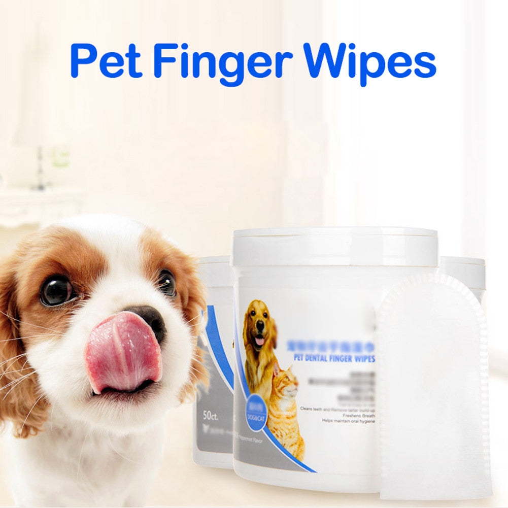 Pet Finger Teeth Wipes