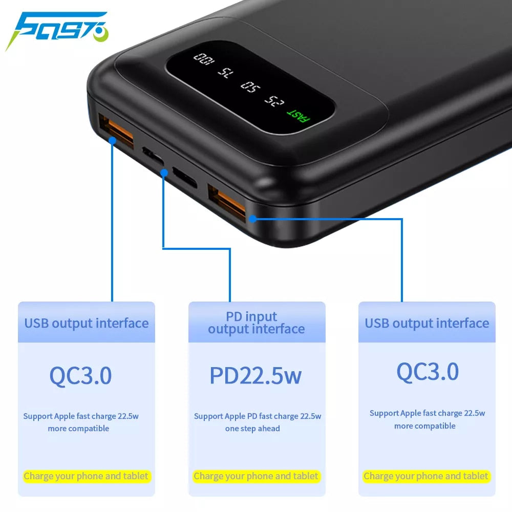 Portable Power Bank 22.5W 10000mAh