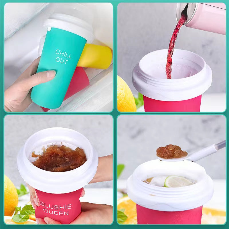 Fast Cooling Ice Cream Slushy Maker