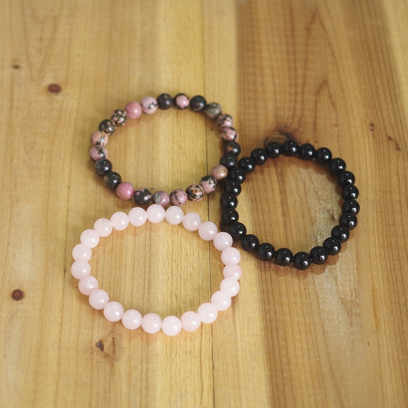 Madame, Monsieur Natural Stone Bracelet Set