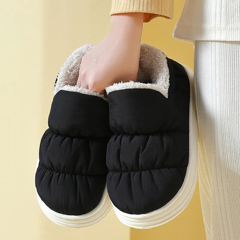 Thick Plush Unisex Slippers