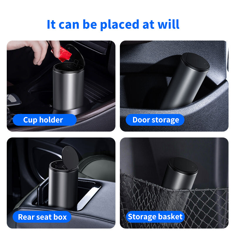 Car Cup Holder Garbage Bin