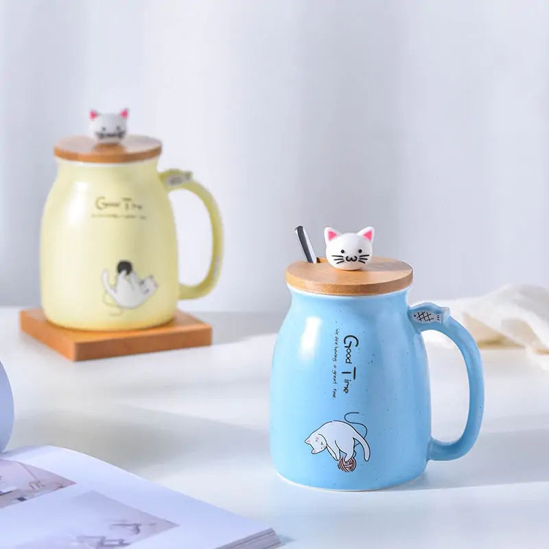 Cat Mug - 450ml Ceramics