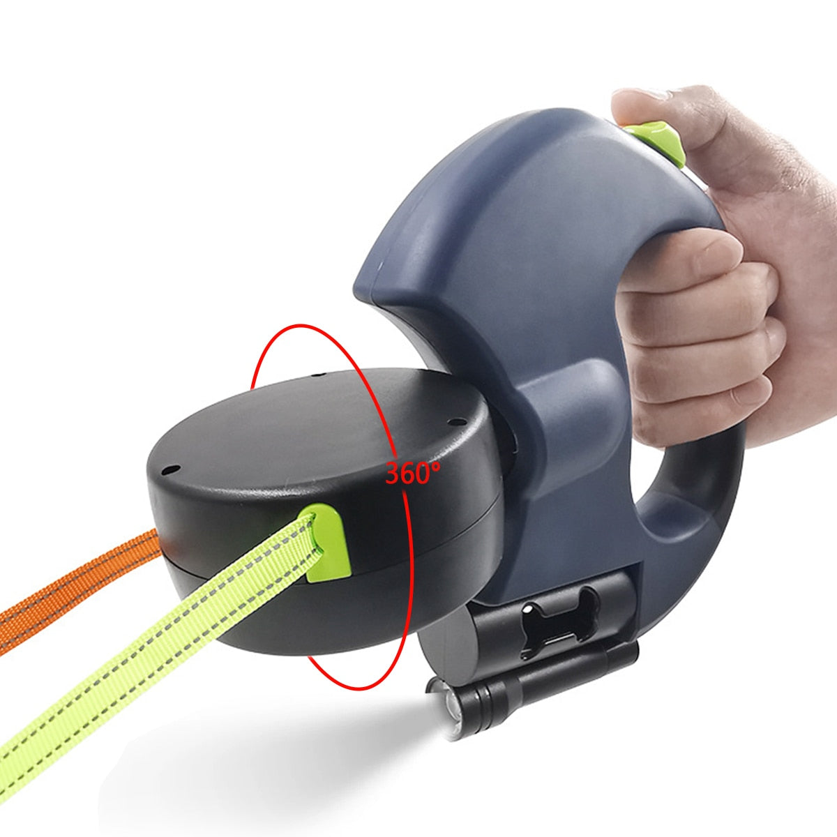 Automatic Dual Retractable Dog Leash.