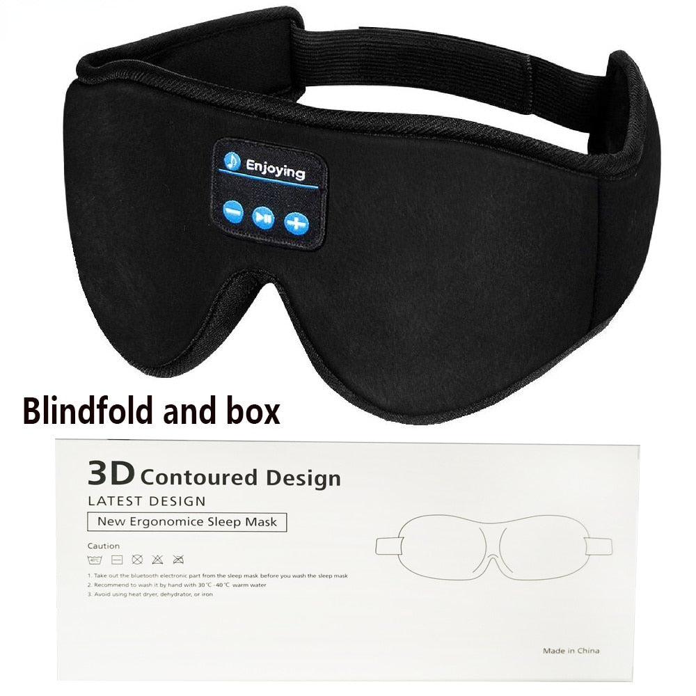 Smart Sleep Eye Mask - Plays Music