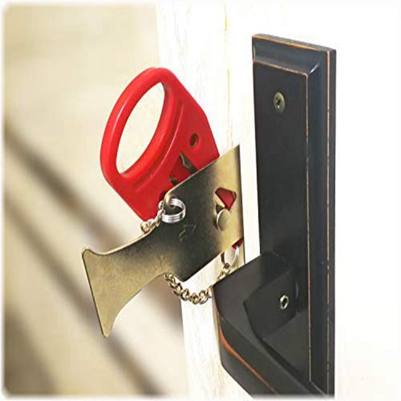 Portable Hotel Door Lock - Self-Defense Door Stop