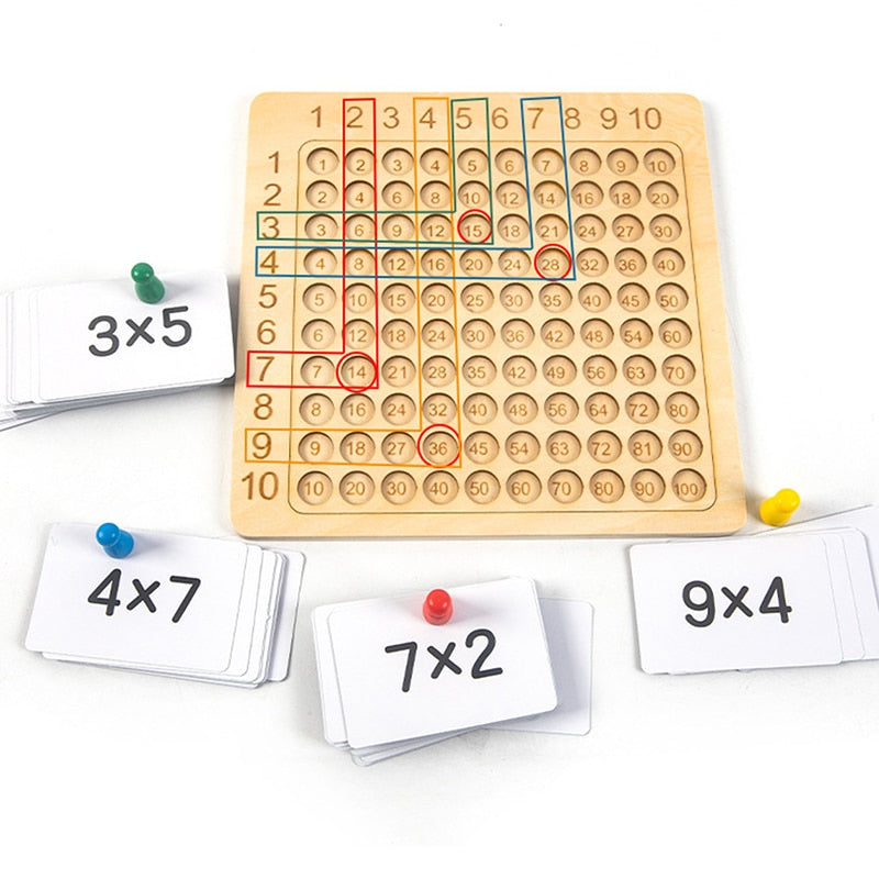 Wooden Montessori Math Boards