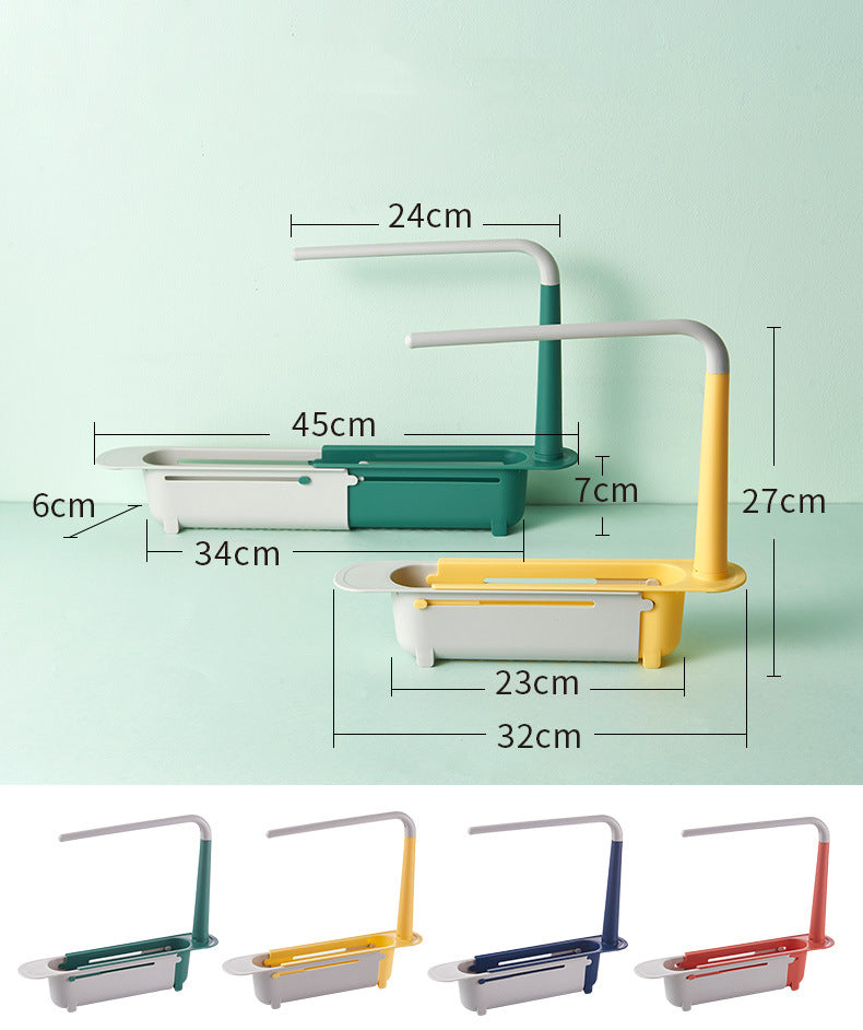 Telescopic Adjustable Sink Organizer