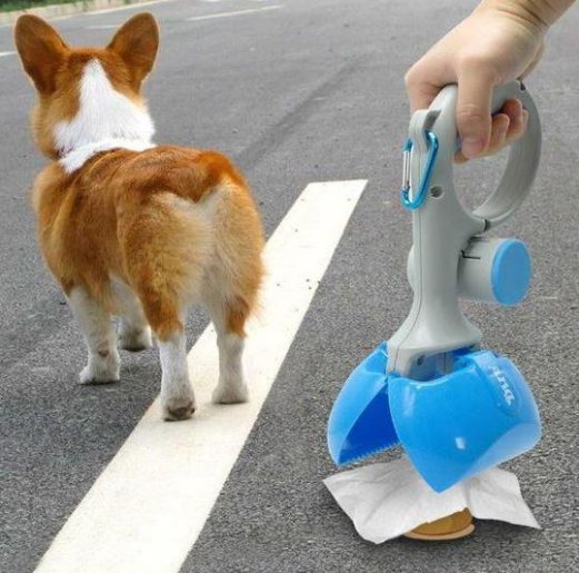 Pet Poop Scooper With Handle For Easy Pickup