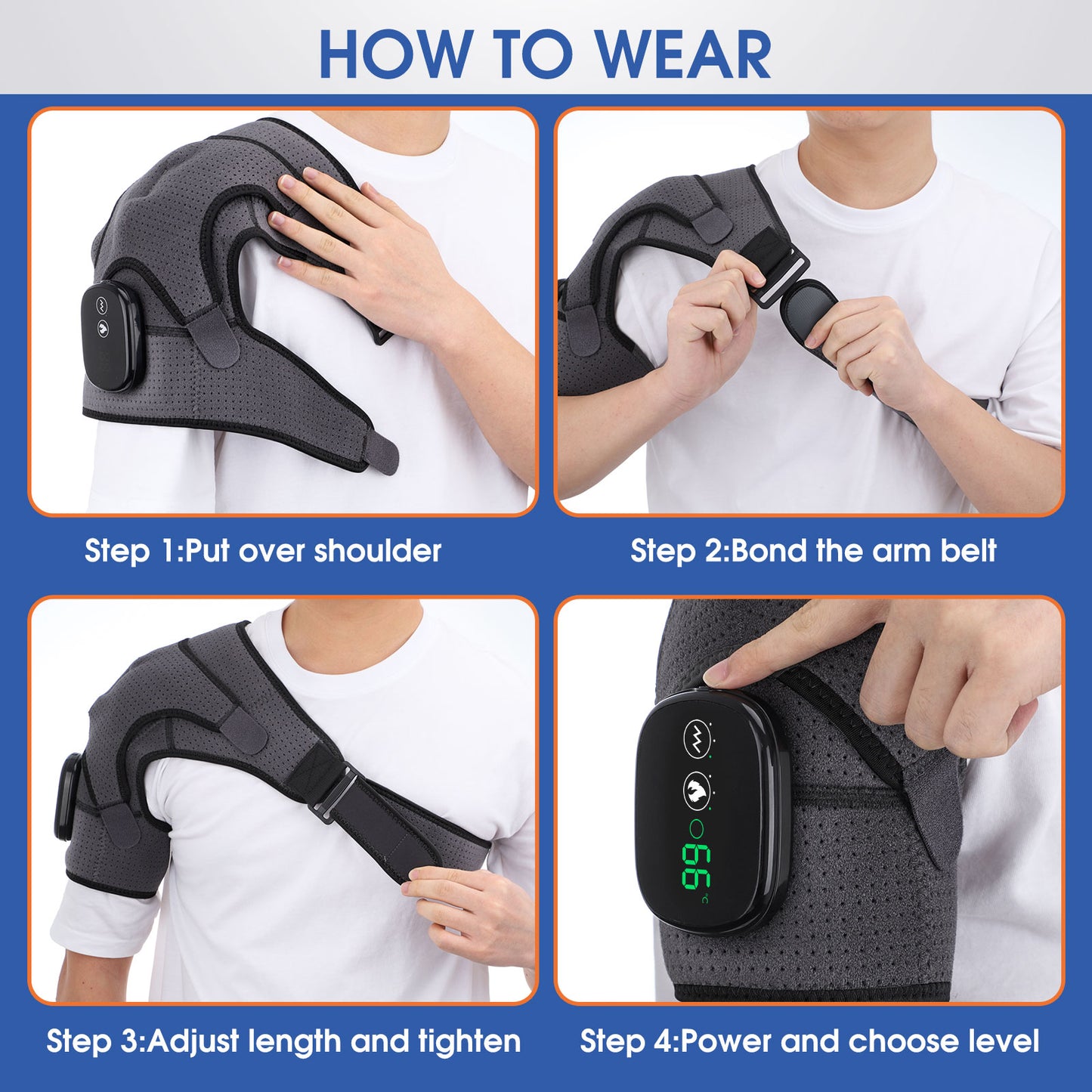 Electric Shoulder Massager Wrap