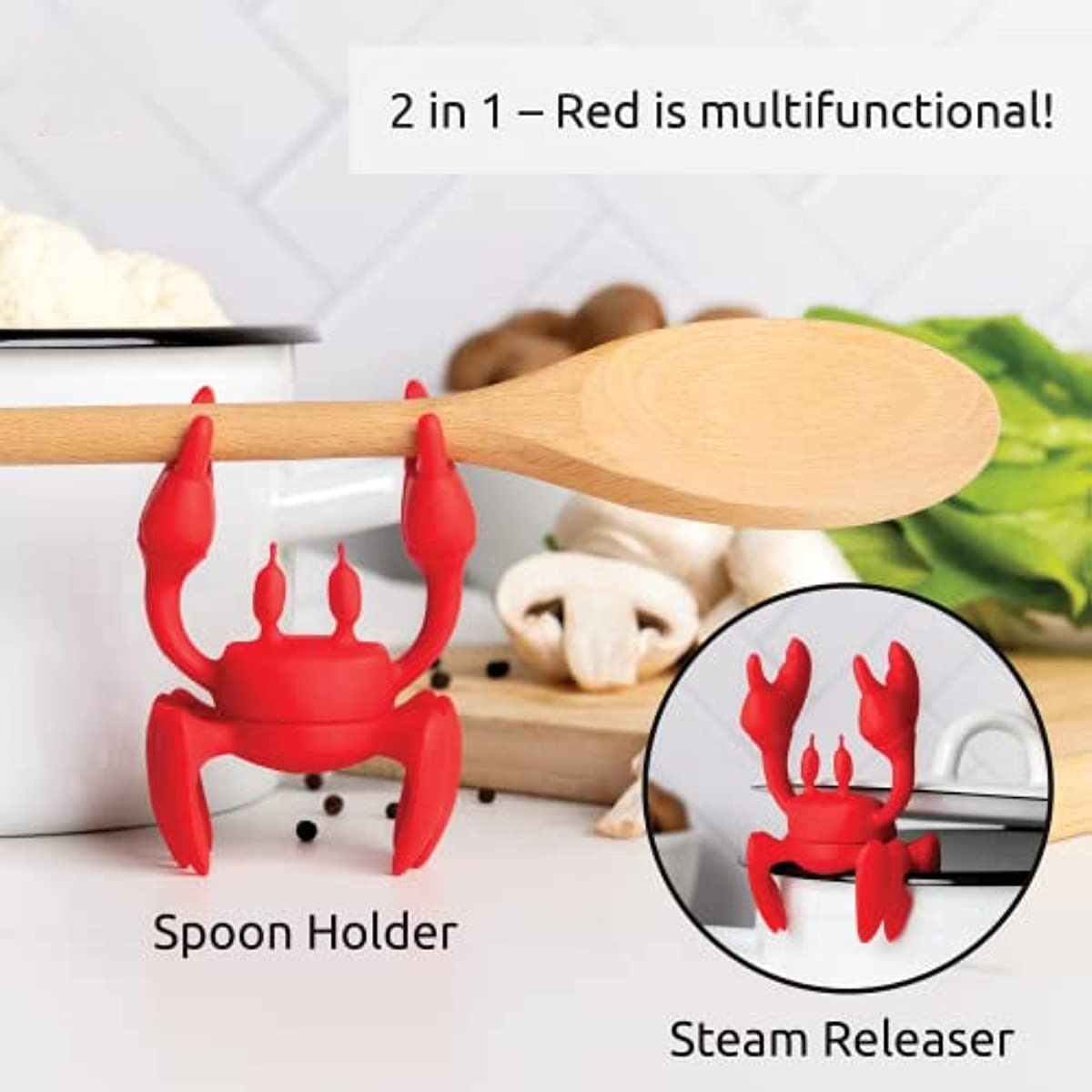 Kitchen Silicone Spoon Rest