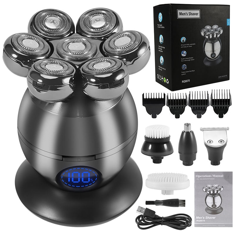 Men Grooming Kit Wet Dry Electric Shaver