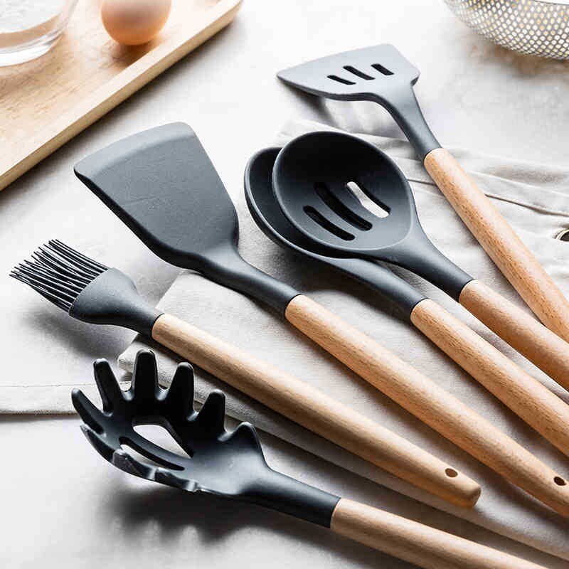 Non Stick 12pcs Spatulas And Spoons Set