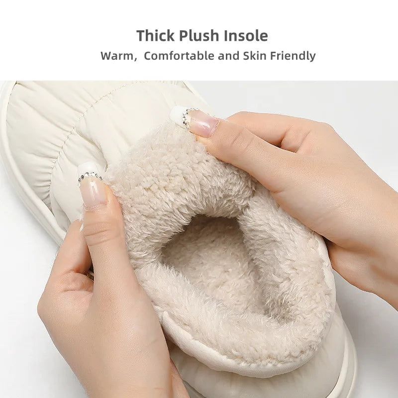 Thick Plush Unisex Slippers