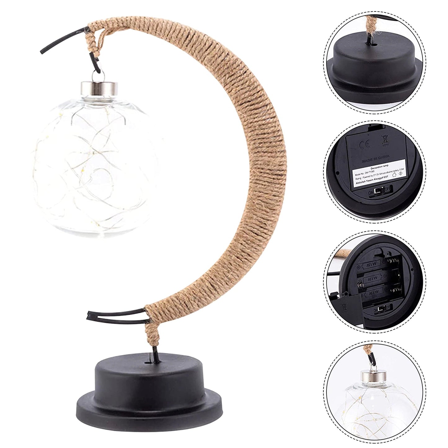 Crescent Dream Moon Cordless Lamp™