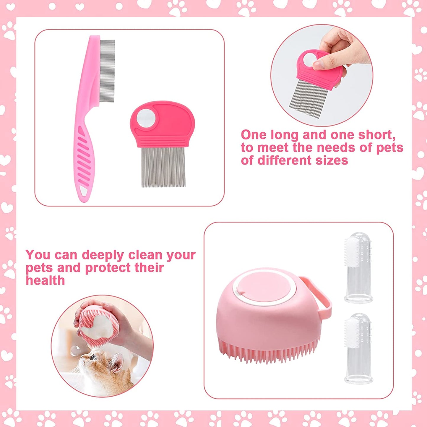 Pet Hair Grooming Set