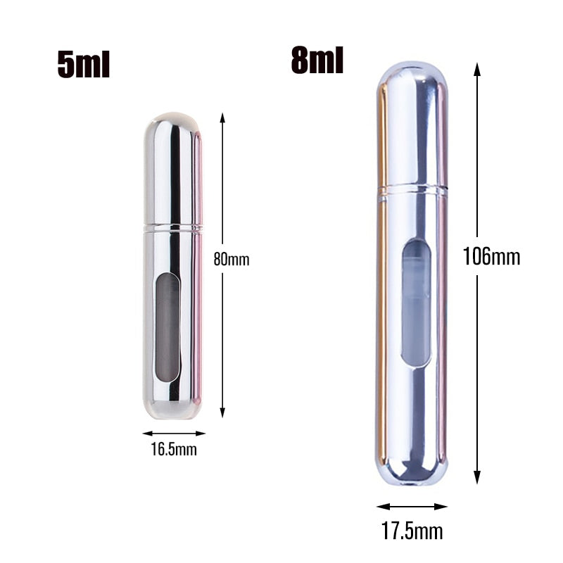 Bottom-Filling Pump Perfume Spray Bottle