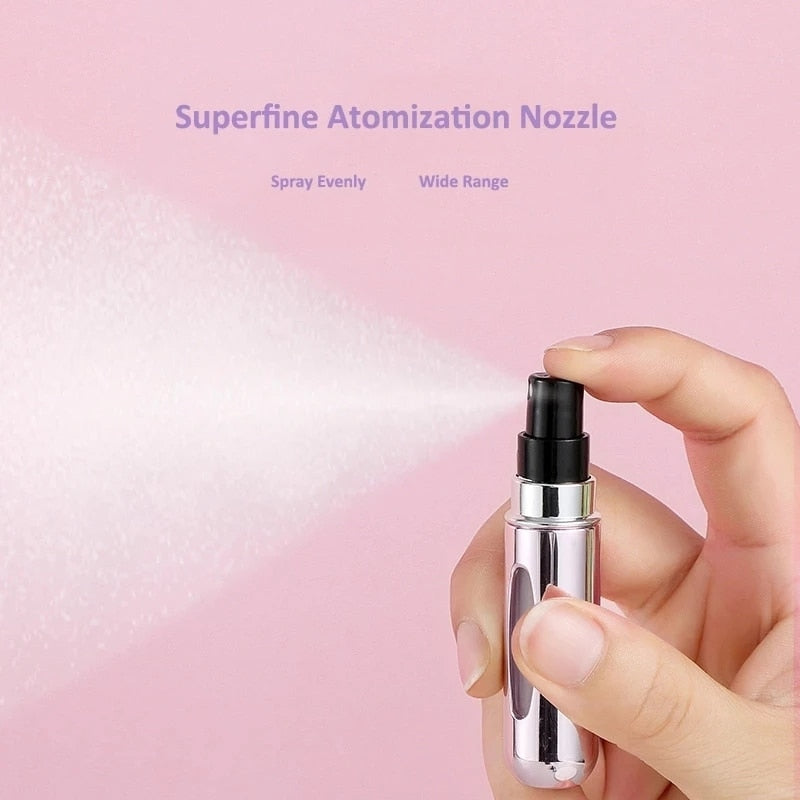 Bottom-Filling Pump Perfume Spray Bottle