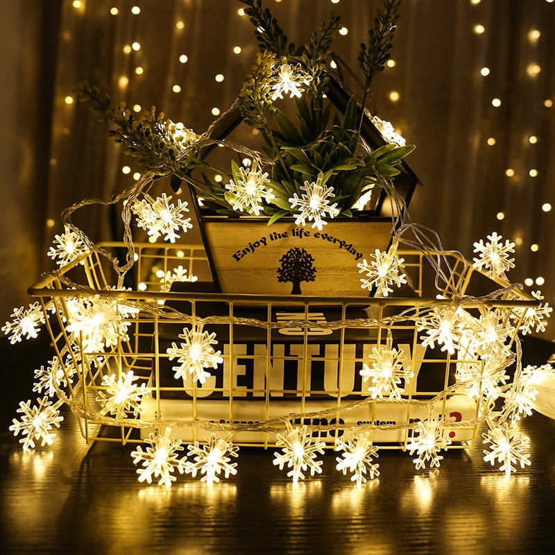 LED Christmas Hanging Lights Décor