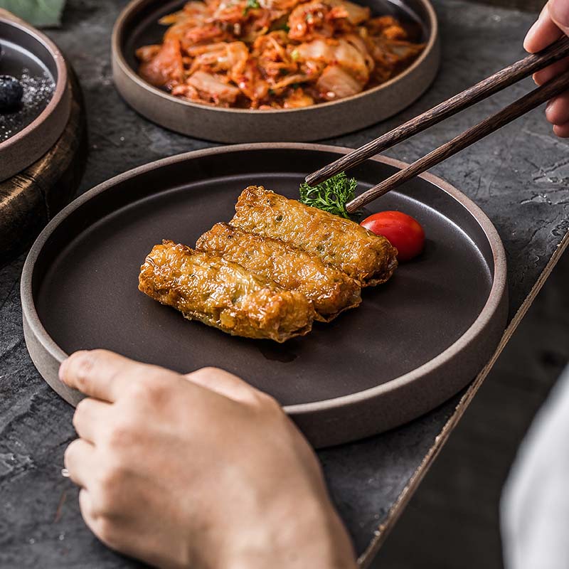 Korean Japanese-Style Plates