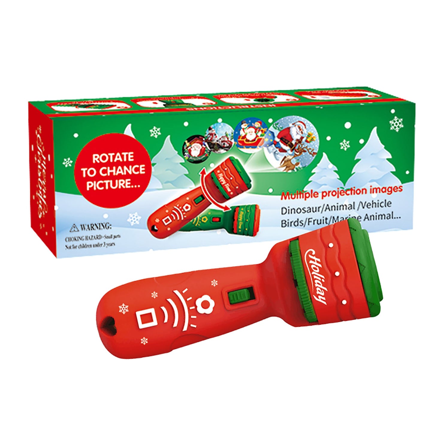 Christmas Flashlight Projector