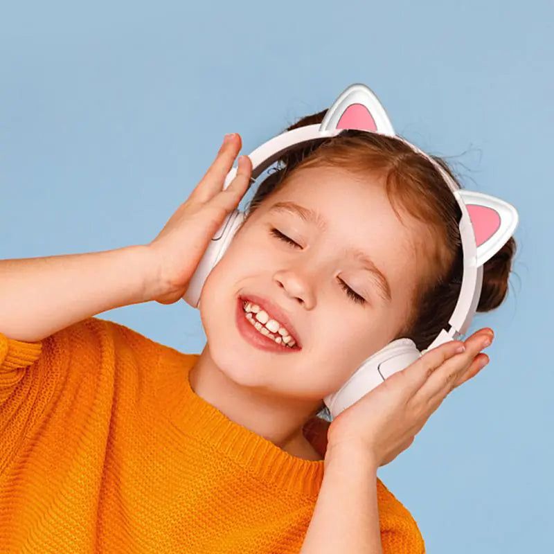 Cat Earmuffs Headphones